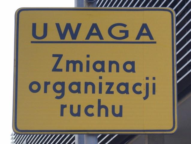 UWAGA! Zmiana docelowej organizacji ruchu na skrzyżowaniu ulic Robotniczej i Baildona