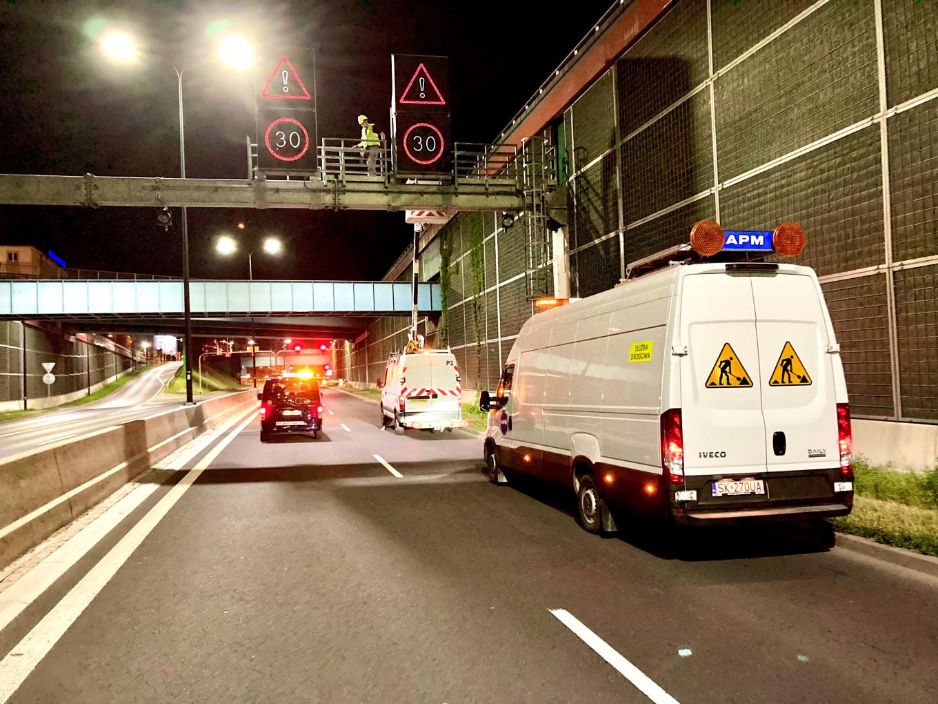 Nie tylko w środy, prace w tunelu DTŚ