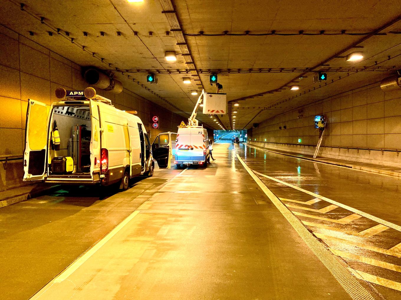 Zamknięty tunel - DTŚ