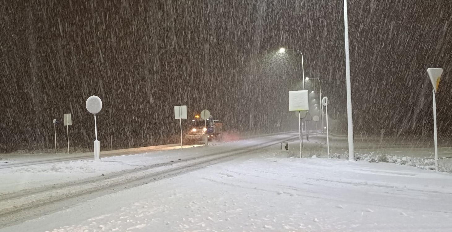 Mroźny poranek przypomniał, że zima jest coraz bliżej