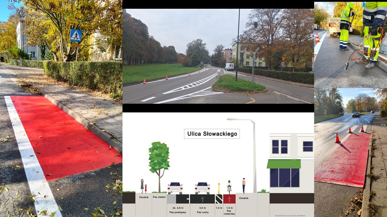 Słowackiego zyskuje nowoczesny i bezpieczny układ drogowy