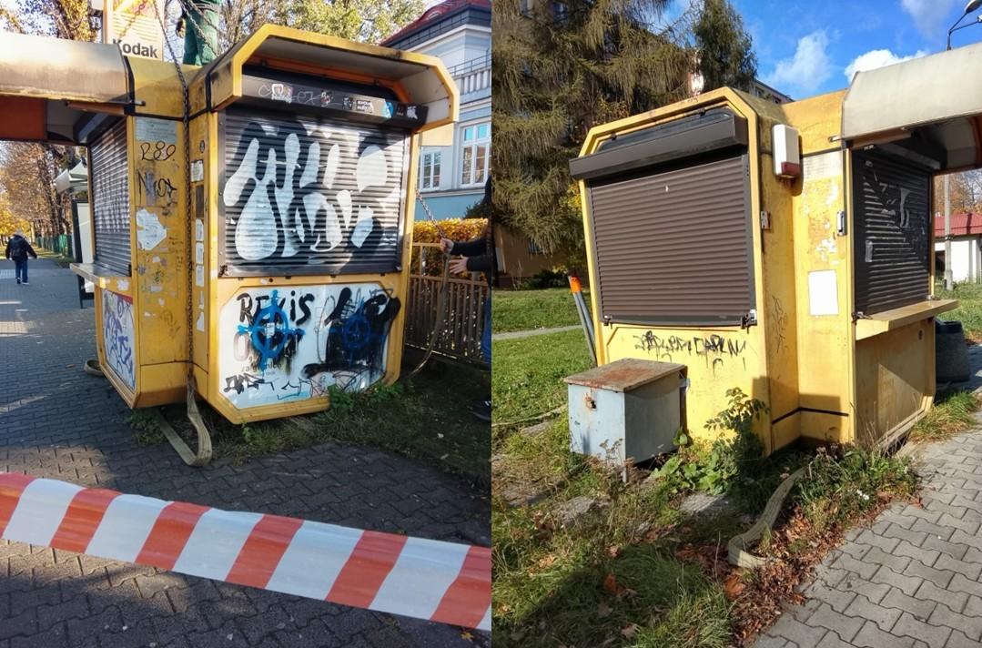 Znikają nieczynne kioski z ulic Gliwic