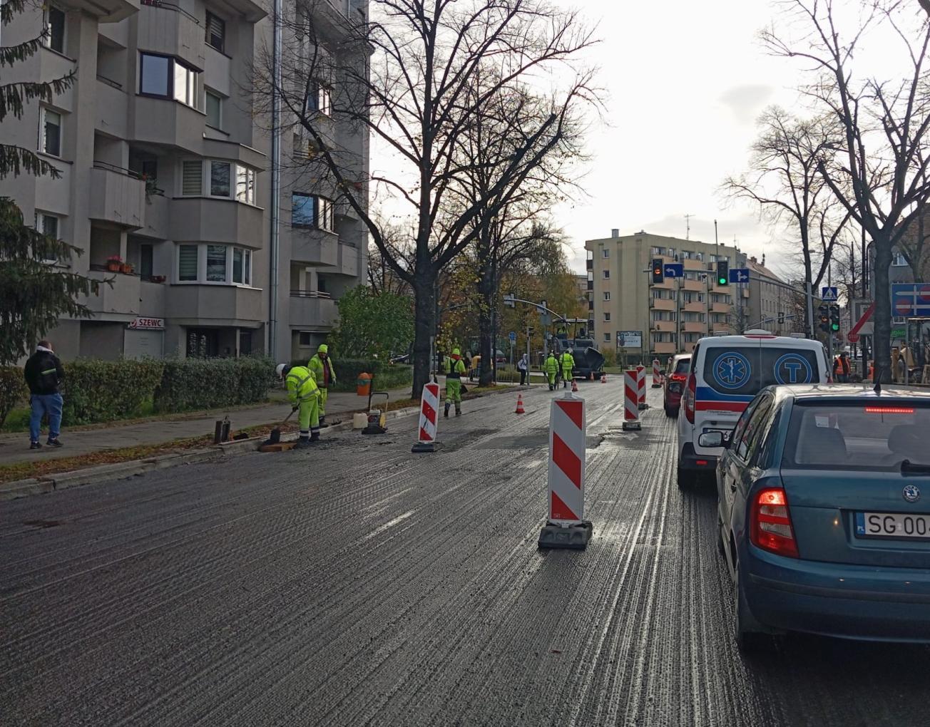 Kierowcy odetchną z ulgą i... pojadą po odcinku nowej nawierzchni ul. Kościuszki