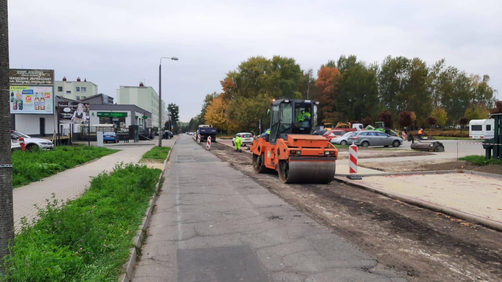 Paderewskiego - oprócz remontu powstają nowe miejsca postojowe