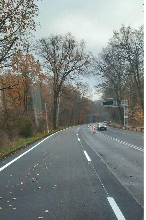 Nowa nawierzchnia na DK88 już gotowa.