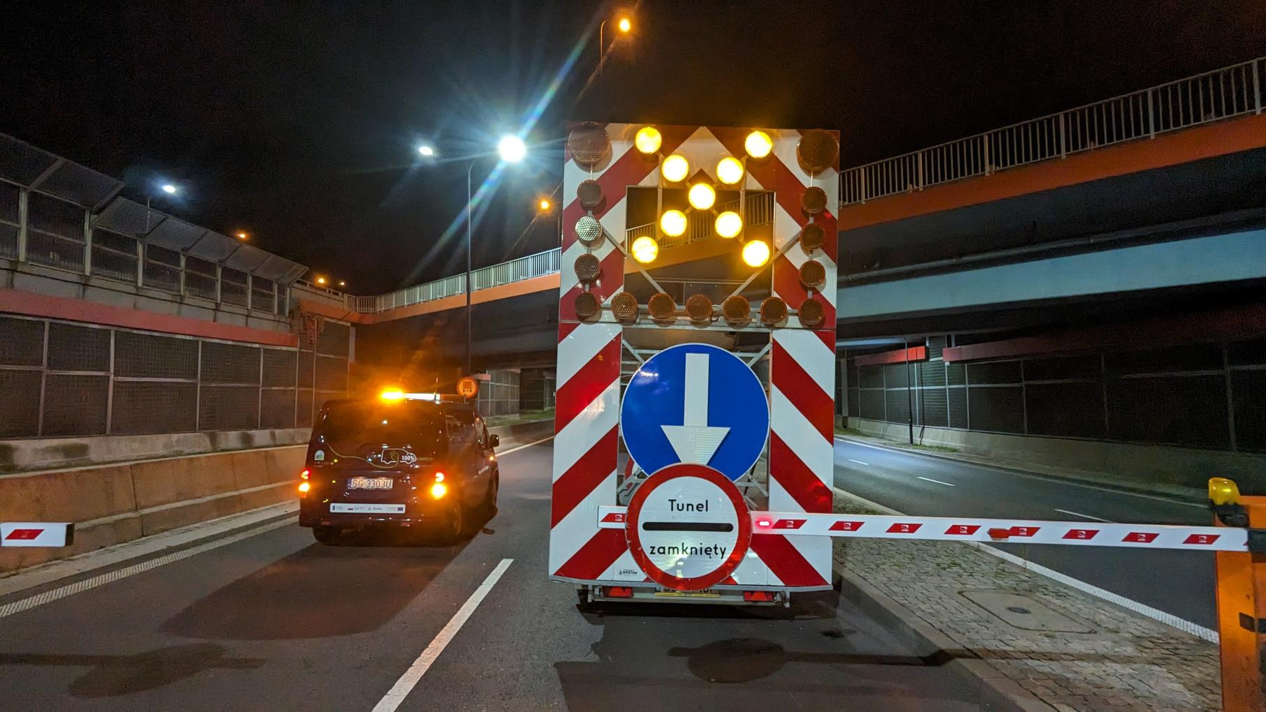 Dzisiejszej nocy tunel na DTŚ w Gliwicach przejmą służby techniczne - zaplanowano kilkugodzinne zamknięcie