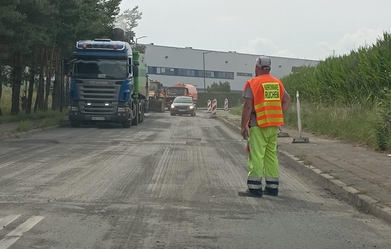 Na bieżąco dbamy o drogi.