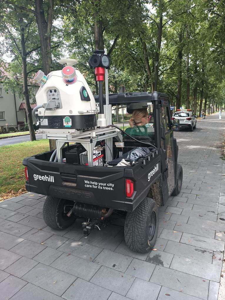 Rozpoczęlismy nowoczesną inwentaryzację drzew przydrożnych w Gliwicach.